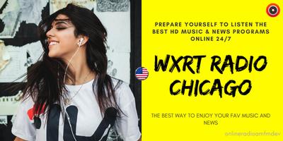 WXRT Radio Chicago 93.1 Fm Affiche