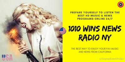 1010 WINS News Radio الملصق