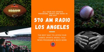 570 Am Radio Los Angeles KLAC Sports Radio capture d'écran 2