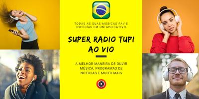 Super Radio Tupi Ao Vivo capture d'écran 2