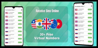 Online Virtual Number- Receive SMS Verification capture d'écran 3