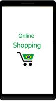 Online Shopping Brazil plakat