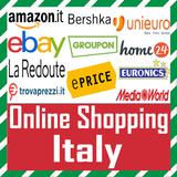 Online Shopping Italy Zeichen