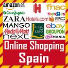 Online Shopping Spain-icoon