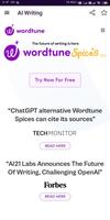 Wordtune syot layar 2