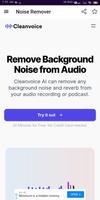 Cleanvoice : AI Noise Remover تصوير الشاشة 2