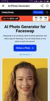 Deepswap – AI Face Swap capture d'écran 3