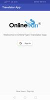 OnlineTyari Translator App ポスター