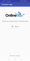 OnlineTyari Translator App Affiche