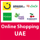 Dubai UAE Online Shopping-icoon