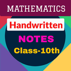 ikon Math Handwritten Notes of 10th Class