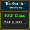 Handwritten Notes 10th Class Math