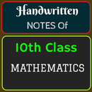 APK Handwritten Notes 10th Class Math