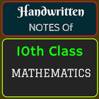 Handwritten Notes 10th Class Math simgesi