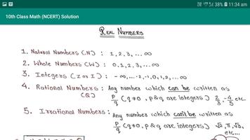 Handwritten Notes 10th Class Math Ekran Görüntüsü 1