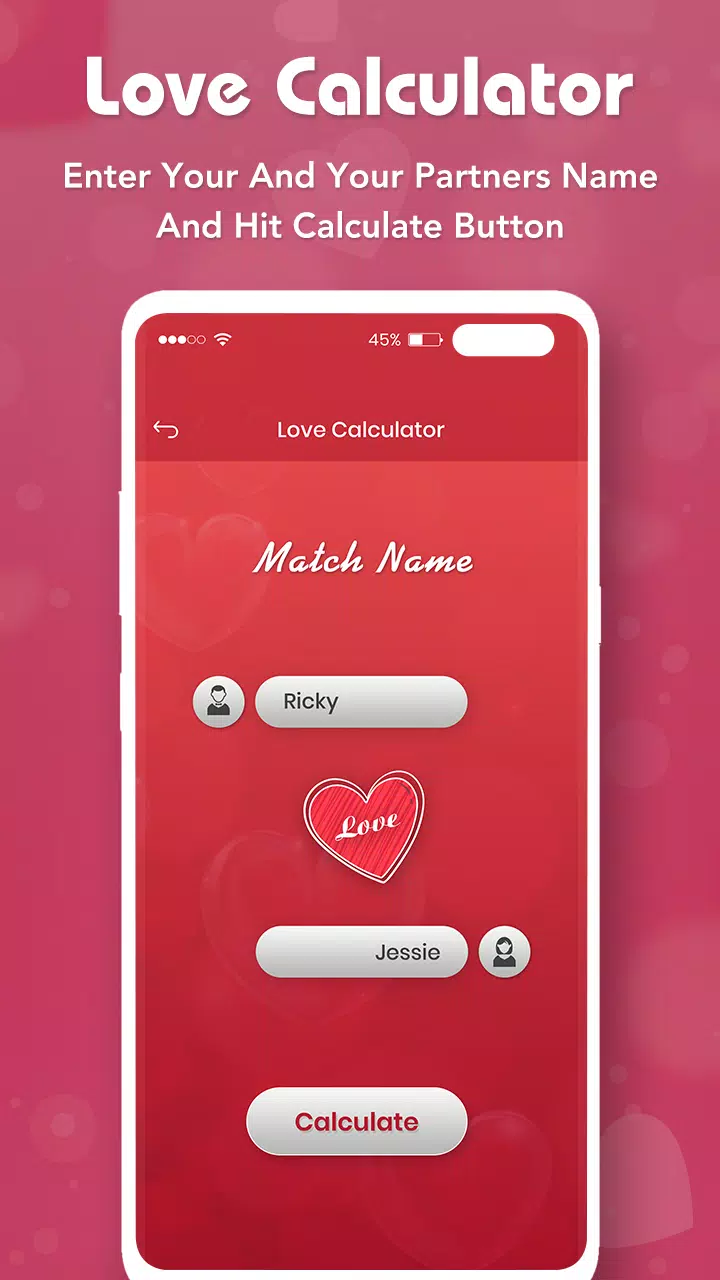 Love Tester Deluxe Love Calculator Prank Android, android, love