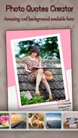Photo Quotes Creator 海报