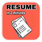 Resume maker App icône