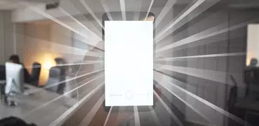 明亮的屏幕+ LED手電筒
