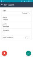 Poster Free Password Safe Manager PIN secure