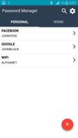 Free Password Safe Manager PIN secure captura de pantalla 1