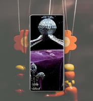 papel de parede de diamantes poster