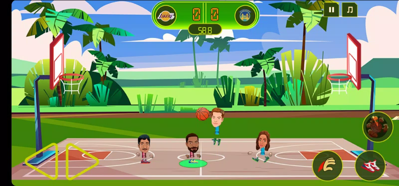 Android İndirme için Kafa Topu Basketbol APK