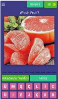 Quiz Fruits - Learn and Quiz اسکرین شاٹ 2
