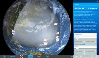 Eutelsat Coverage Zone Ekran Görüntüsü 2