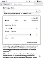 Gentle Glow: Onyx BOOX Screenshot 2