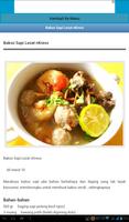 Kumpulan Resep Bakso capture d'écran 3