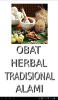 Obat Herbal Tradisional Alami Plakat