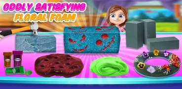 Satisfazendo Floam Slime Maker com Espuma Floral