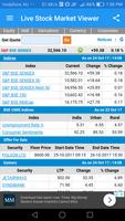 Live Stock Market -BSE NSE Mar capture d'écran 1