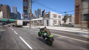 Real Bike Wheelie Moto Rider 5 اسکرین شاٹ 2