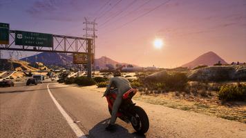 Real Bike Wheelie Moto Rider 5 скриншот 2