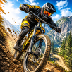 Downhill Mountain Bike Games APK