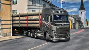 Euro Truck Simulator Games 3D capture d'écran 1