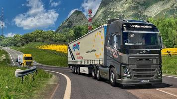 Euro Truck Simulator Games 3D capture d'écran 2