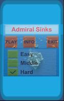 Admiral Sunk Game Affiche