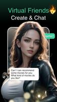 Chat with AI Girlfriends：iChat Cartaz
