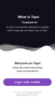 Learn English with Live Audio Classes | Tapri الملصق