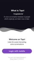 Learn English with Live Audio Classes | Tapri ポスター