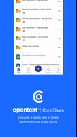 OpenText™ Core Share الملصق