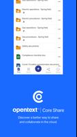 OpenText Core Share poster