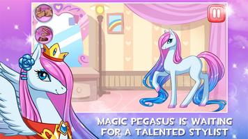Beauty Pegasus - Fashion Dress Up Poster