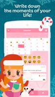 Diary For Girl - Sticky Notes Journal screenshot 2