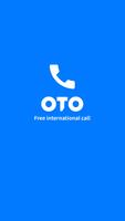 OTO للمكالمات الدولية المجانية الملصق