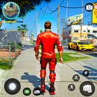 Hero Rope Fighting Crime Games آئیکن