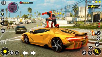 Spider Game Mafia Rope Hero Ekran Görüntüsü 3